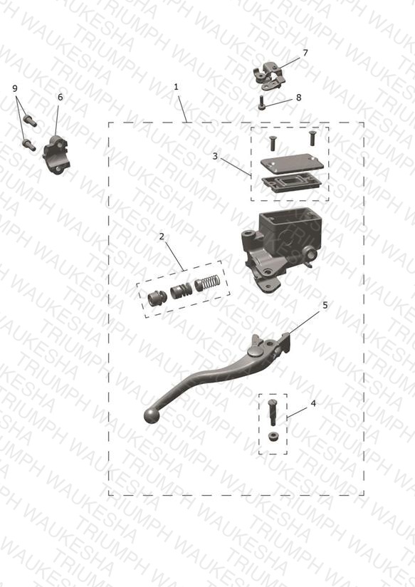 Front Brake Master Cylinder & Hoses