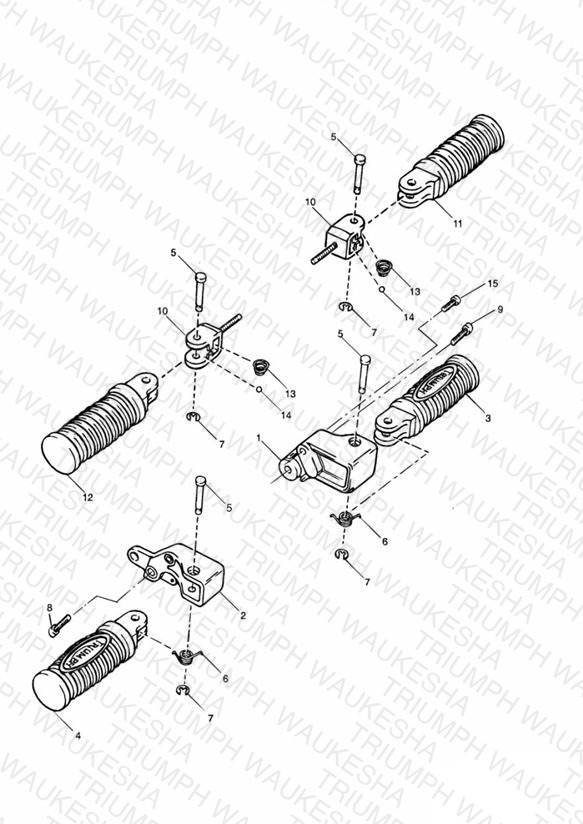 Footrests & Mountings