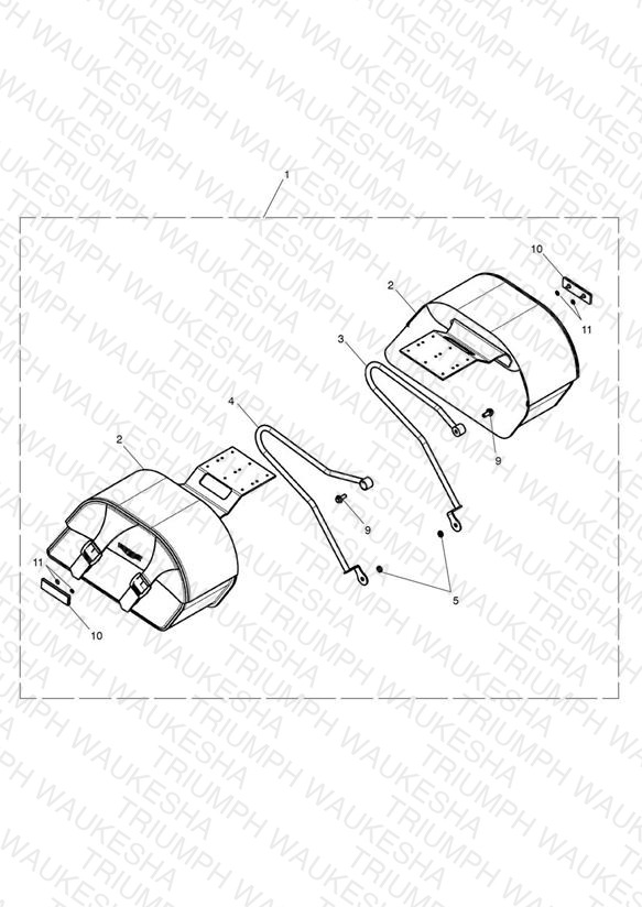 Saddlebag, Classic, Large Kit
