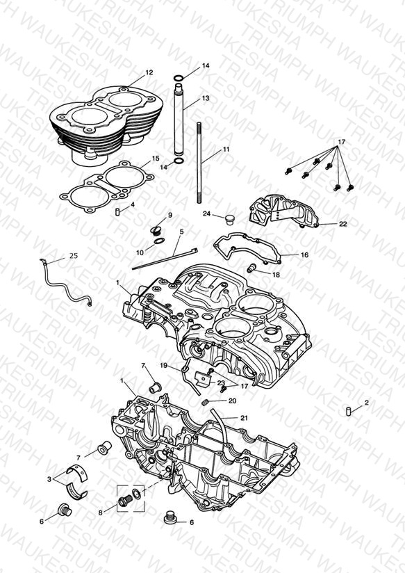 Crankcase & Fittings