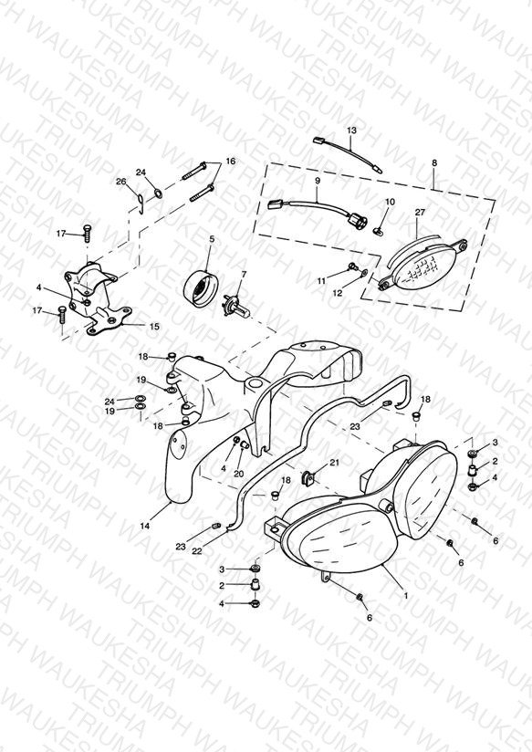 Headlight/Mountings