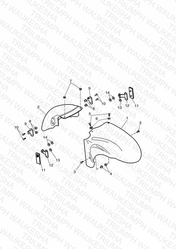 Front Mudguard