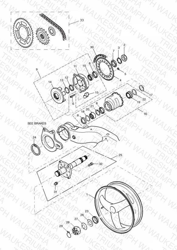 Rear Wheel/Final Drive