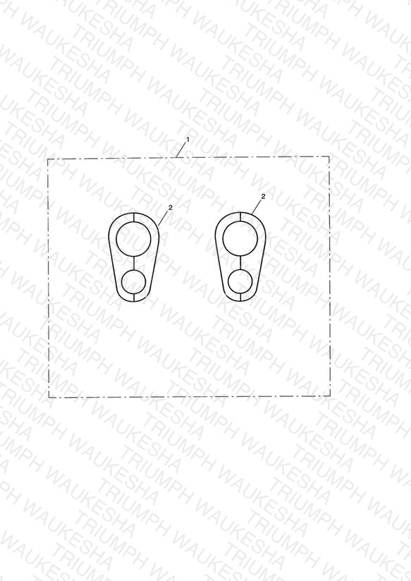 Chrome Cable Guide, 25.4mm