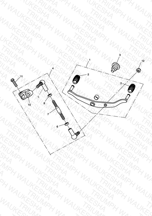 Gear Sel. Pedal-Rocket III Classic only (incl. Special Edition)