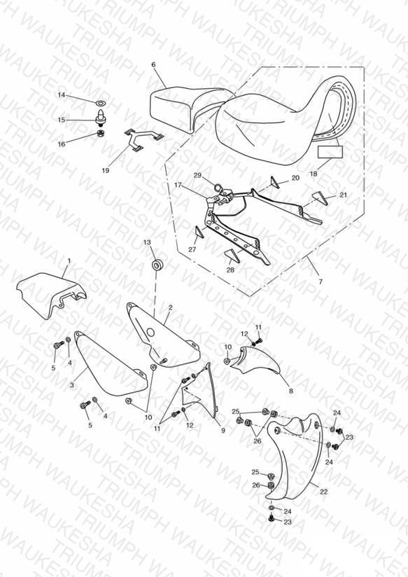 Bodywork - Rear/Seat