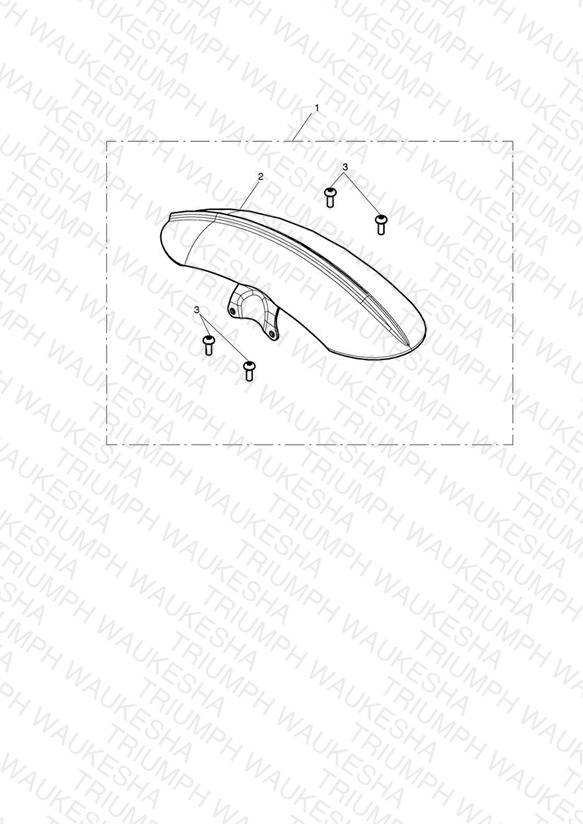 Short Front Mudguard Kit
