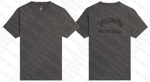 Ditchling Tee Black Marl