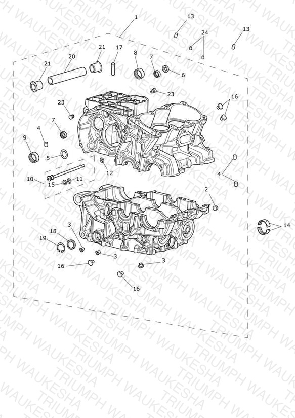 Crankcase & Fittings