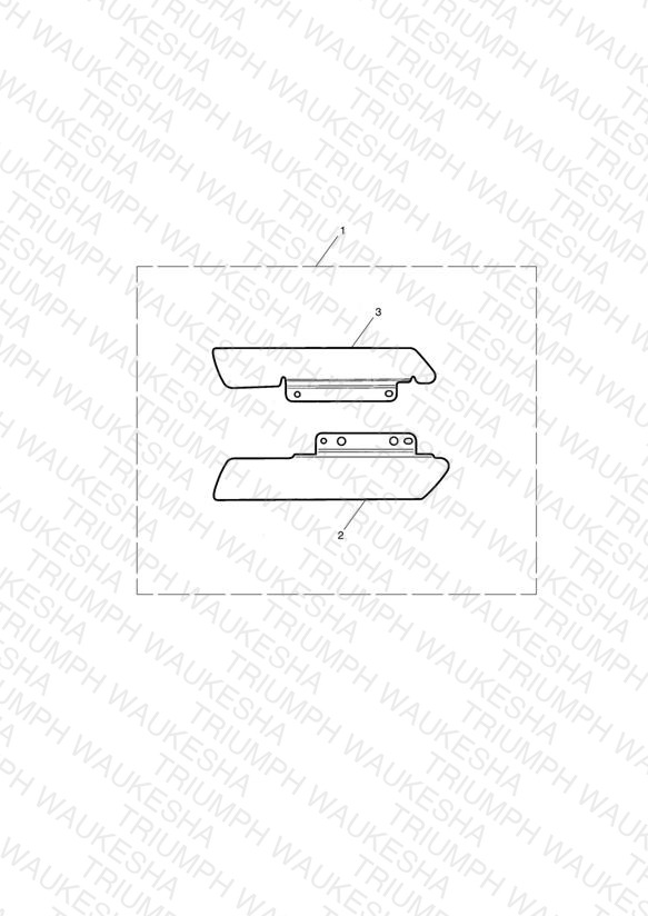 Covers, Frame, Kit, Chrome - Roadster Only