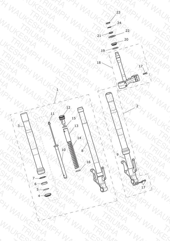 Front Forks & Yokes