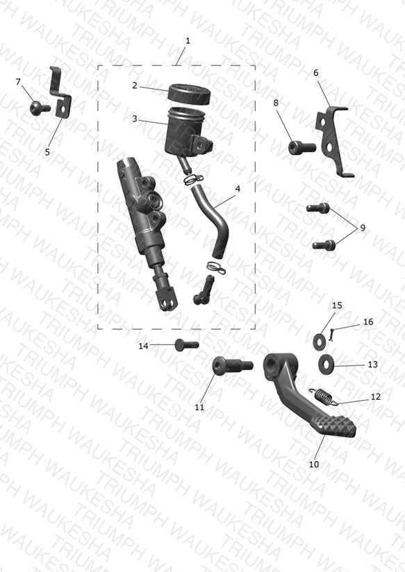 Rear Master Cylinder