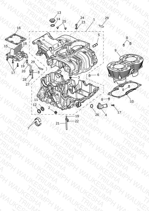 Crankcase & Fittings