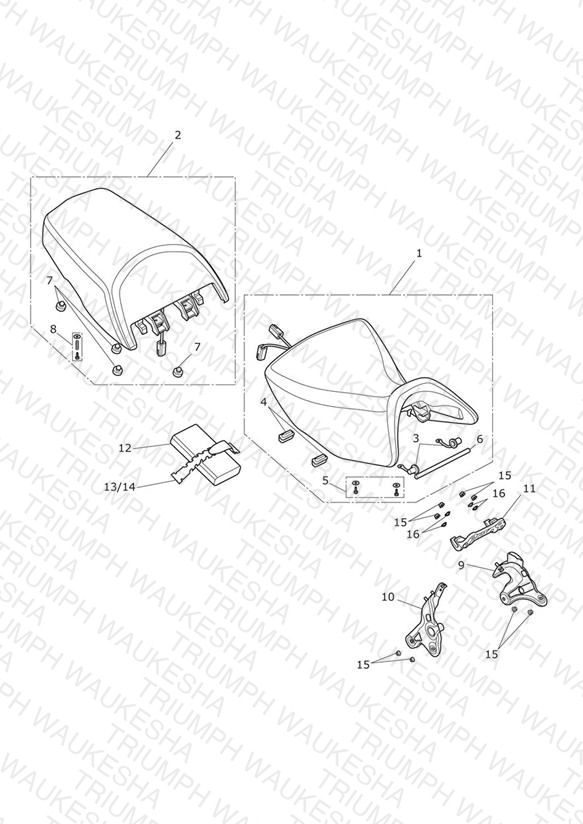 Seat Assembly & Toolkit