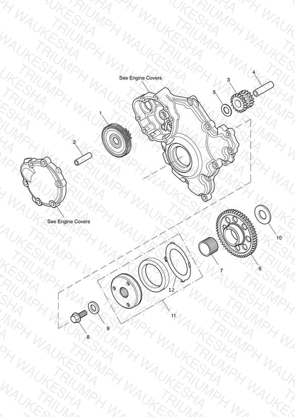 Starter Drive Gears - Eng No 491324 >