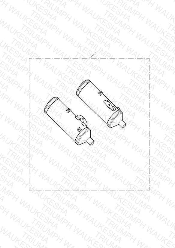 Silencer, Aftermarket, Pair