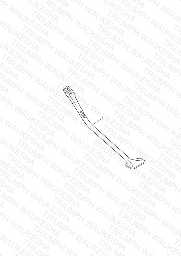 Chrome Side Stand