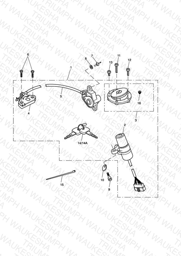 Ignition Switch & Lock Set > 333178