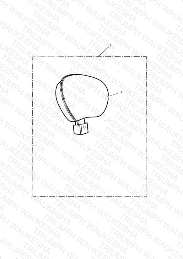 Backrest, Longhaul, Adj. Rider Kit