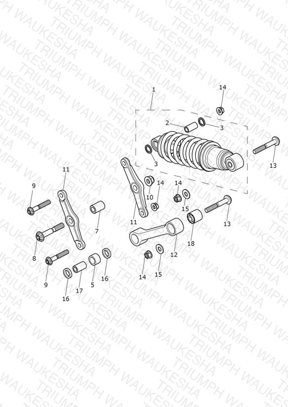 Rear Suspension Unit