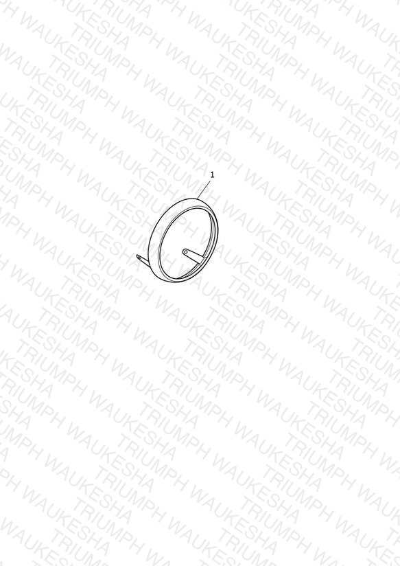 Headlight Bezel, Black